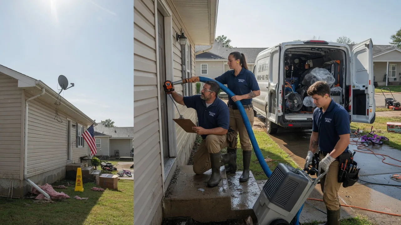 Ceiling Water Damage Restoration in Morristown, NJ near me