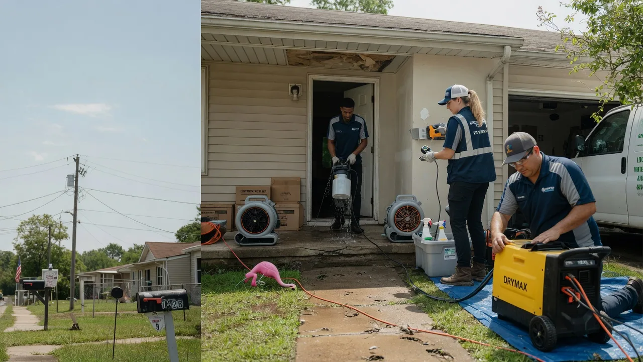 Storm Damage Water Removal in Morristown, NJ near me